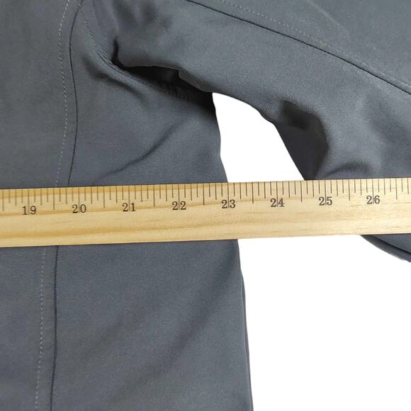 Spyder - Hike Ski Men's Fleece Lined Soft Shell Ski Jacket Gray - Size: Large - Picture 7 of 12